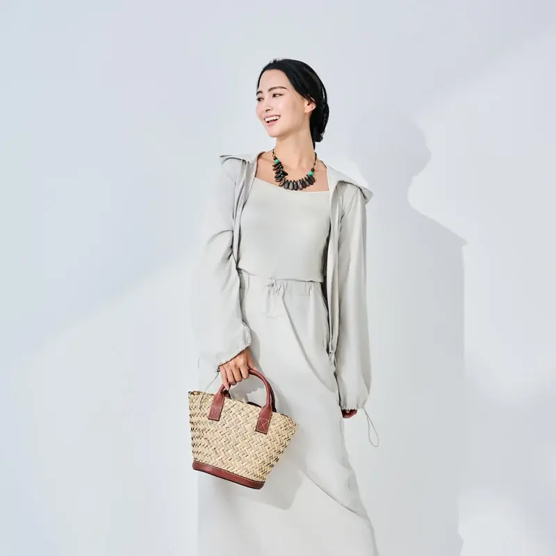 2026年新作 UV＆NIRカットスカート＆パーカーを販売開始します　光線過敏症にも寄り添うセットアップ 画像 9