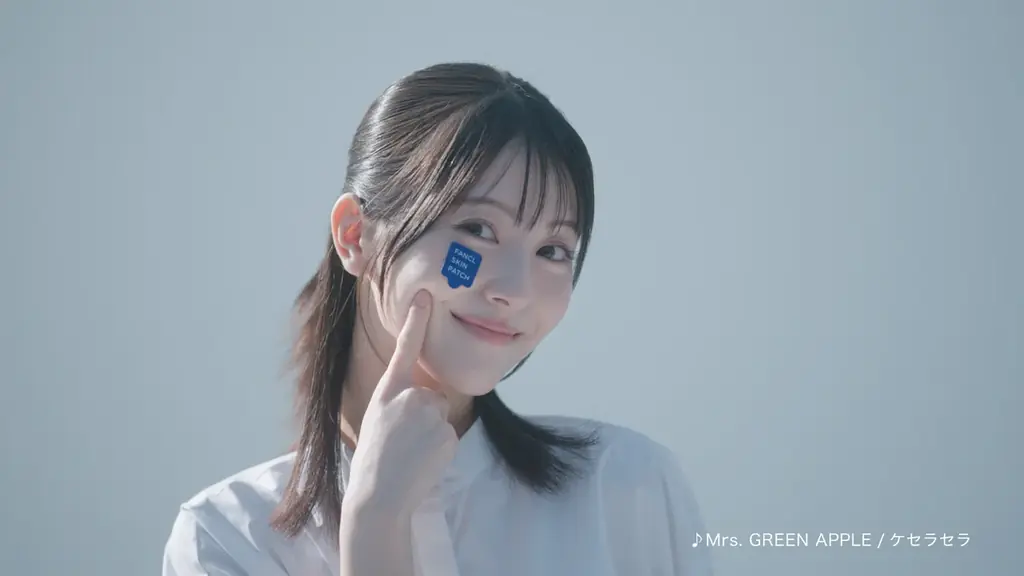 Mrs. GREEN APPLEと浜辺美波さんが初めて知る「肌のほんとうのこと」　日本初のAI角層解析「FANCL SKIN PATCH」新TVCM 画像 3