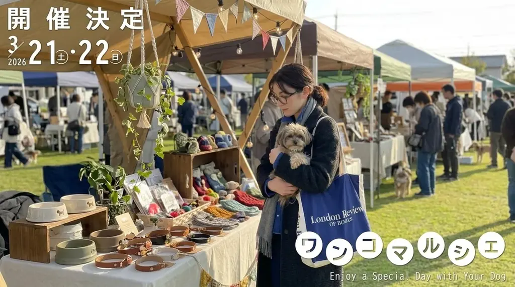 3/21・22開催 WHATAWON「わたしのワンコマルシェ」