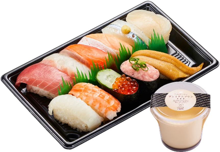 【かっぱ寿司】春の集まりや❝母の日❞に。「中とろ」「真鯛」「いくら」「上煮穴子」と“春の彩り”が詰まった期間限定お持ち帰り『春の華やか１１種セット』が新登場！「オードブル」「プレミアムプリン」も！ 画像 3