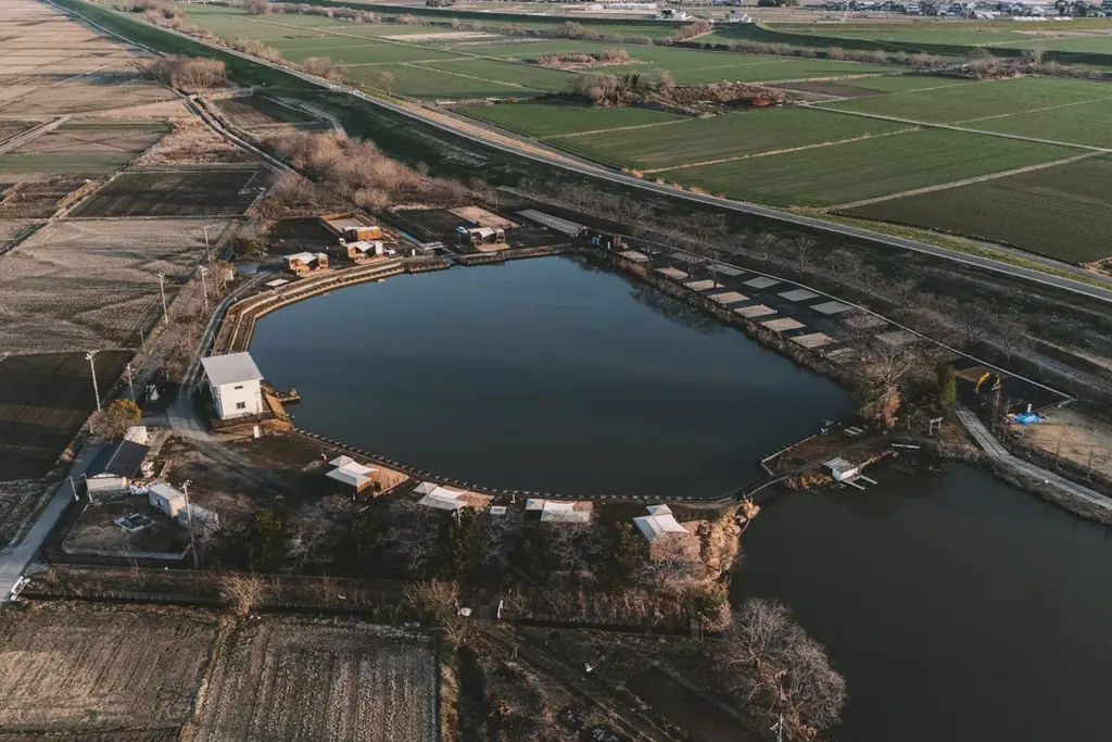 都心から約1時間、田園地帯の町営公園を再生した「Earthboat Saitama Kawajima（埼玉川島）」が開業、本日予約受付開始 画像 2