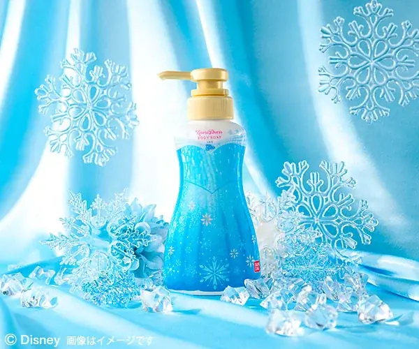 まるで、香りのドレス。ラメがきらめくボディソープで　特別なバスタイムに。香りドレスボディソープ　ラプンツェル　/　エルサ 画像 3
