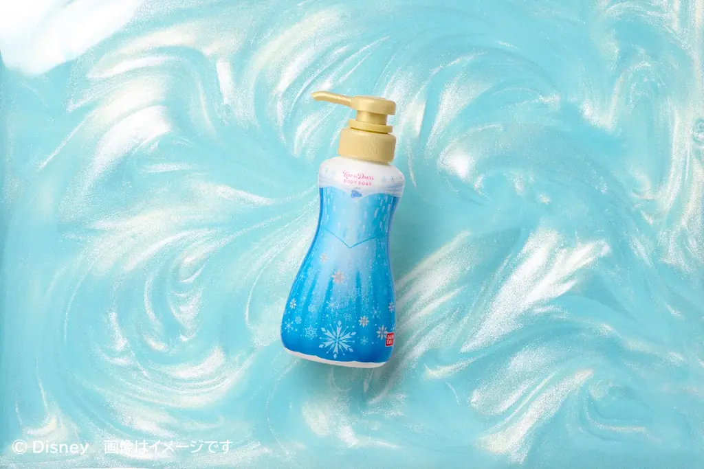まるで、香りのドレス。ラメがきらめくボディソープで　特別なバスタイムに。香りドレスボディソープ　ラプンツェル　/　エルサ 画像 7