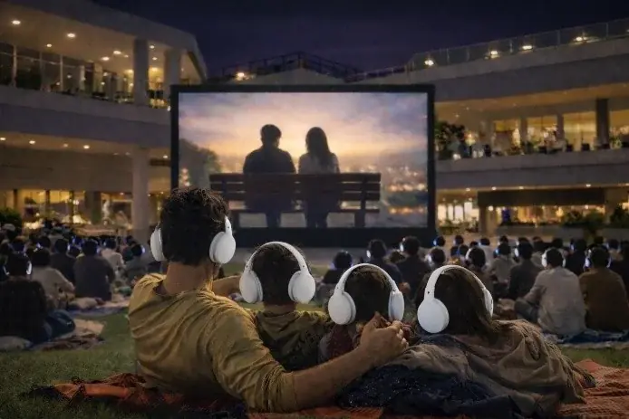 身近な場所を「劇場」へ。移動型静音エンターテインメント「Ｃｏｍｍｏｎｓ　Ｃｉｒｃｕｓ（コモンズ・サーカス）」の実証実験をあざみ野・たまプラーザで開始 画像 2