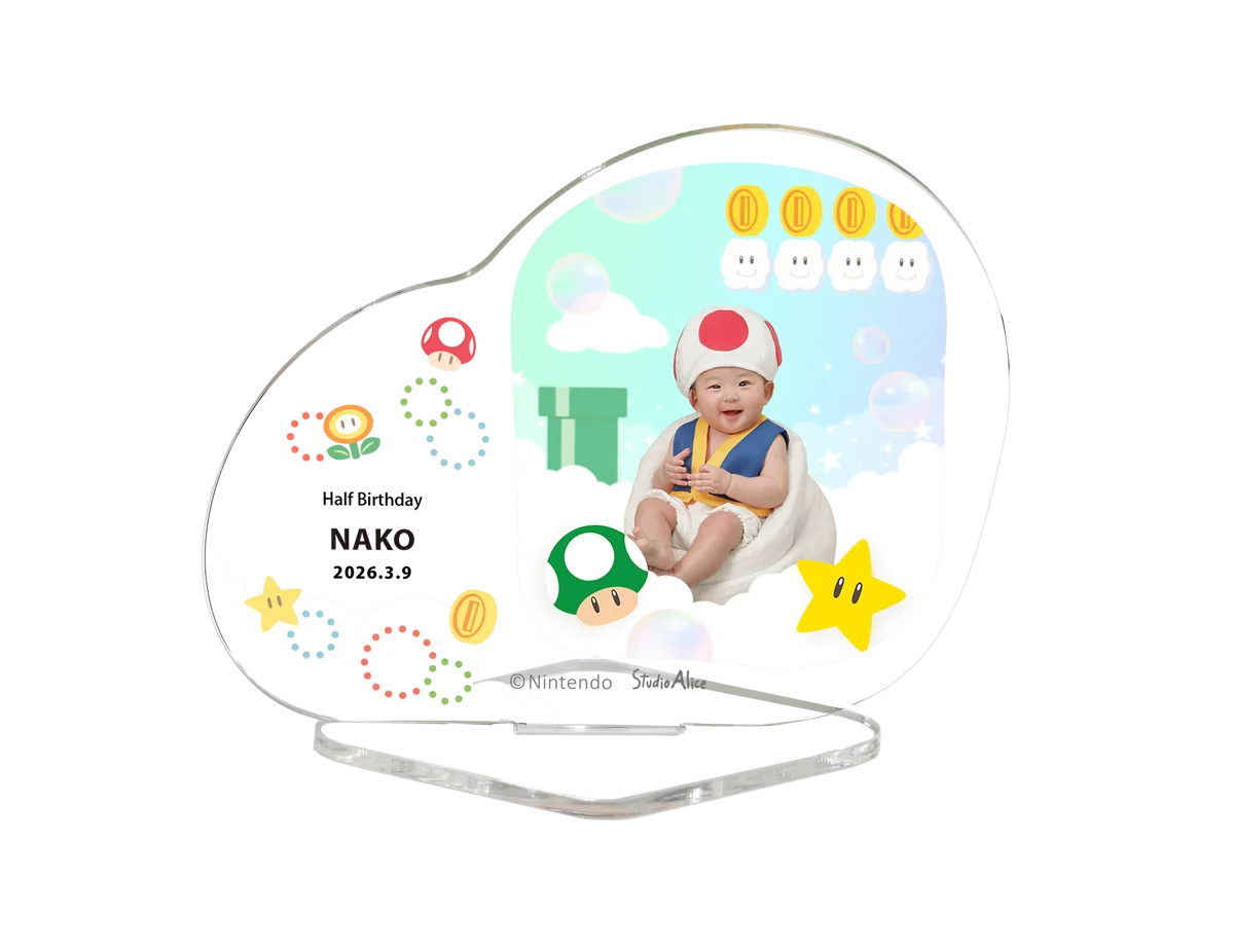 「スーパーマリオ」撮影がさらに充実！〜「ベビィマリオ」「ベビィルイージ」「キノピオ」の赤ちゃん衣装＆専用背景が３月９日より新登場！～ 画像 2