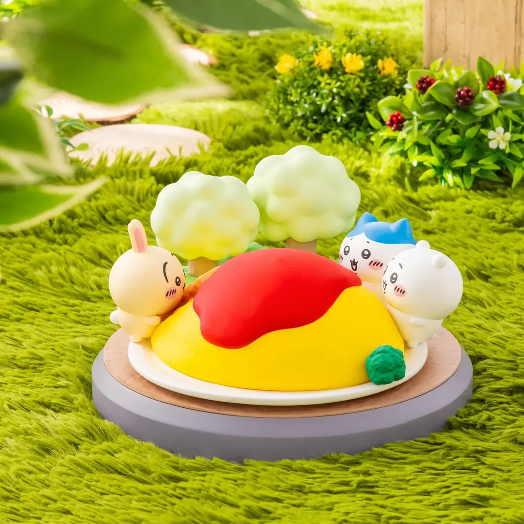 【受注予約】大きなオムライスがふわっと優しく光る！「ちいかわ 巨・オムライスLEDシリコンルームライト」2026年3月12日（木）18時より「ちいかわマーケット」で予約開始 画像 1