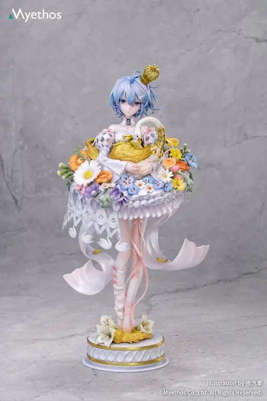 イラストレーター・夜汽車氏描き下ろしの「FairyTale -Another- 白鳥の湖」フィギュアが優雅に登場。あみあみ限定特典付きでご案内中。 画像 16