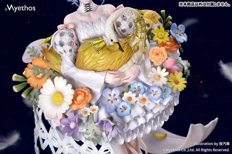 イラストレーター・夜汽車氏描き下ろしの「FairyTale -Another- 白鳥の湖」フィギュアが優雅に登場。あみあみ限定特典付きでご案内中。 画像 6