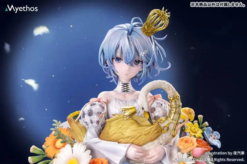 イラストレーター・夜汽車氏描き下ろしの「FairyTale -Another- 白鳥の湖」フィギュアが優雅に登場。あみあみ限定特典付きでご案内中。 画像 8