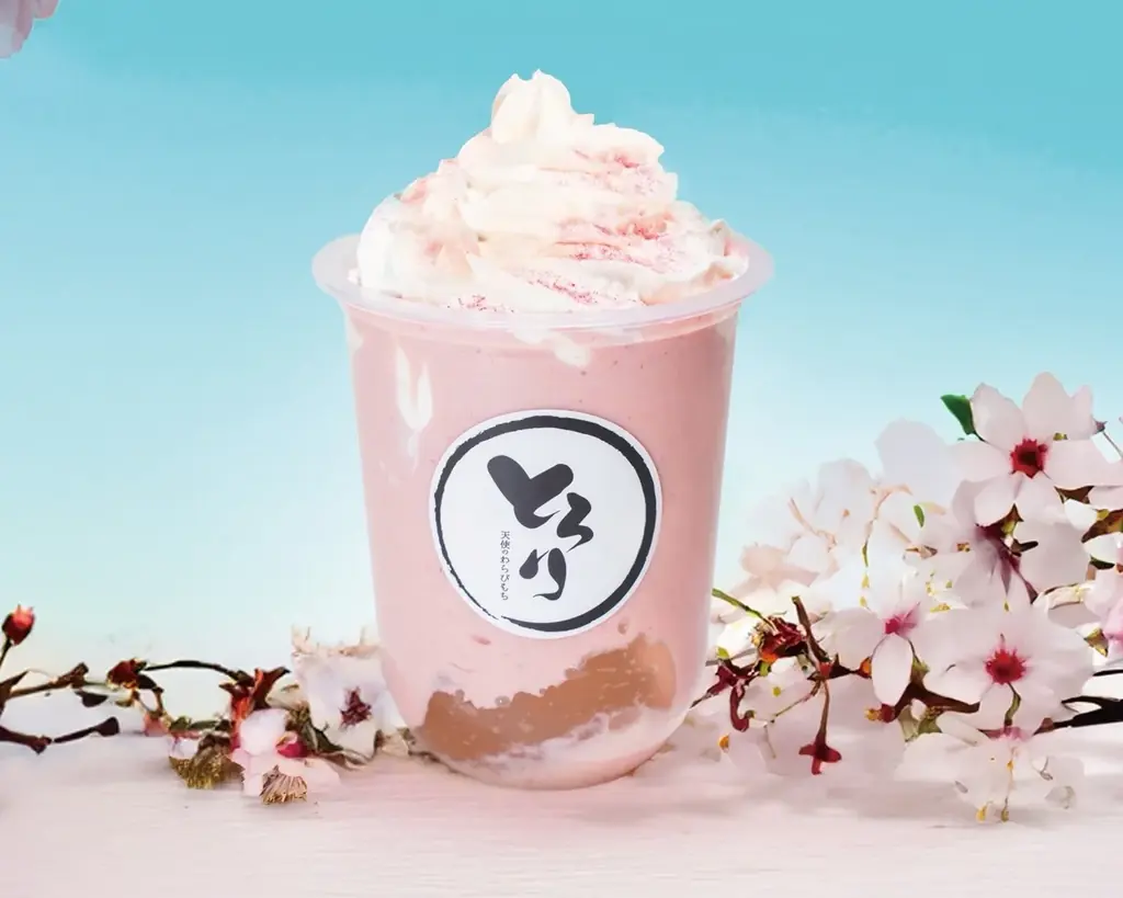 【さくらフェア】3/15発売!!春限定「桜わらびもち」「飲むわらびもち桜餅」が新登場!!〜ふわり桜香る贅沢なひととき〜 画像 3