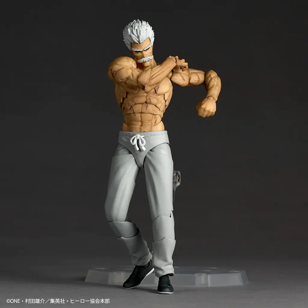 アニメ『ワンパンマン』より、武術界の大御所であるS級ヒーロー、シルバーファングがアクションフィギュアに！ 画像 7