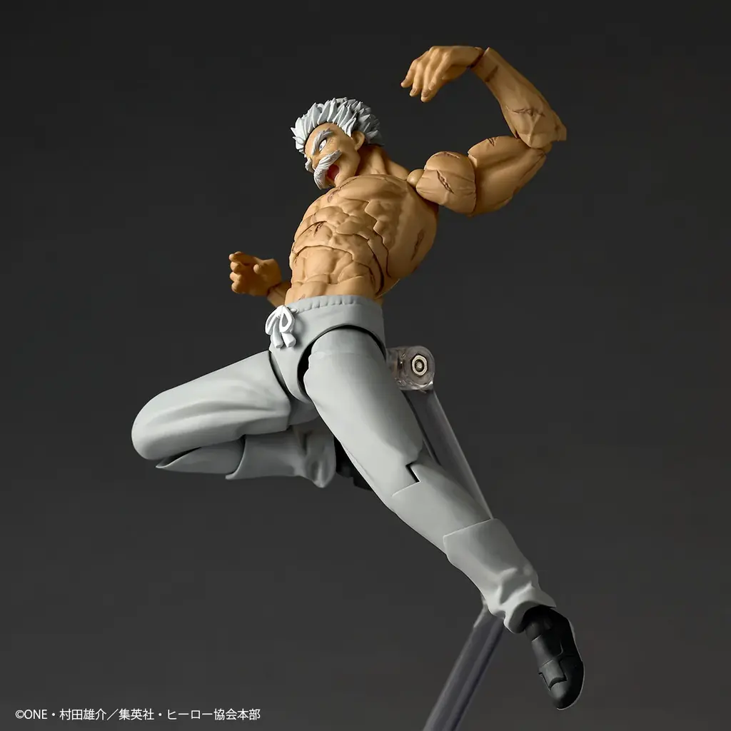 アニメ『ワンパンマン』より、武術界の大御所であるS級ヒーロー、シルバーファングがアクションフィギュアに！ 画像 9