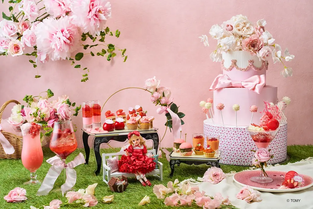 愛され続ける「リカちゃん」 × ザ ストリングス 表参道 初のコラボレーション！『LiccA Sweet Picnic Afternoon Tea』期間限定開催 画像 10