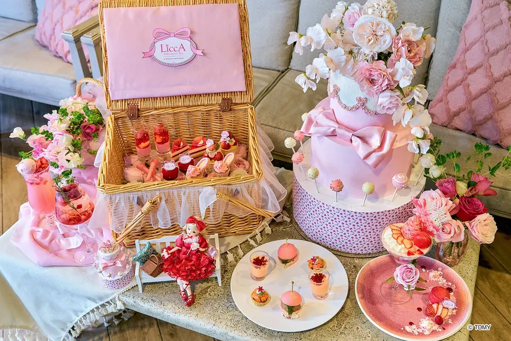 愛され続ける「リカちゃん」 × ザ ストリングス 表参道 初のコラボレーション！『LiccA Sweet Picnic Afternoon Tea』期間限定開催 画像 4