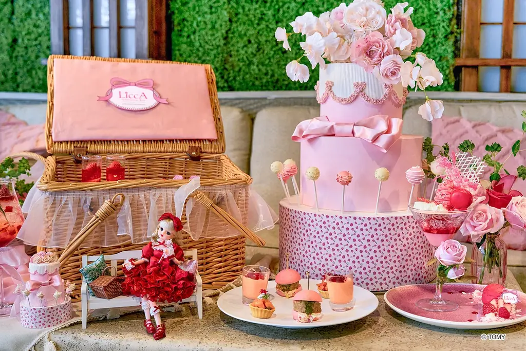 愛され続ける「リカちゃん」 × ザ ストリングス 表参道 初のコラボレーション！『LiccA Sweet Picnic Afternoon Tea』期間限定開催 画像 7
