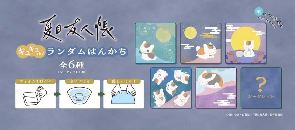 ギュギュっと！ランダムはんかち