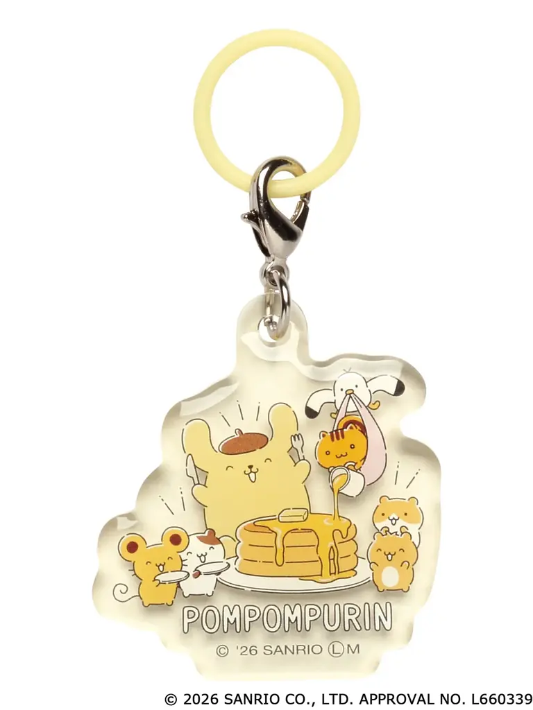 2026年でデビュー30周年！ポムポムプリンがお友だちと過ごす愛しい1日がデザインされた「ぼくの一日♪クリアチャーム」がカプセルトイに登場！ 画像 5