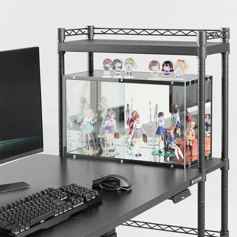 “背中まで愛でる”贅沢をデスクの上に。4面ミラー搭載の『ピラーレスフィギュアケース』で理想のディスプレイ環境を構築！ 画像 13