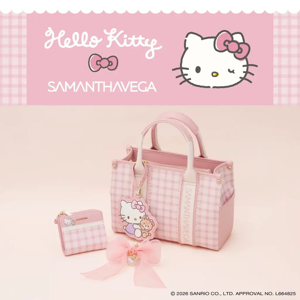 サマンサベガからサンリオキャラクターズ「ハローキティ」コラボコレクションが登場♡ 画像 2