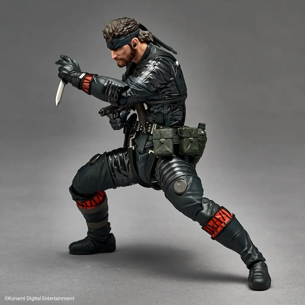 『METAL GEAR SOLID Δ: SNAKE EATER』より、ネイキッド・スネーク がリボルテック アメイジング・ヤマグチに登場!!　潜入地で入手した、最新スニーキングスーツでの立体化！ 画像 11