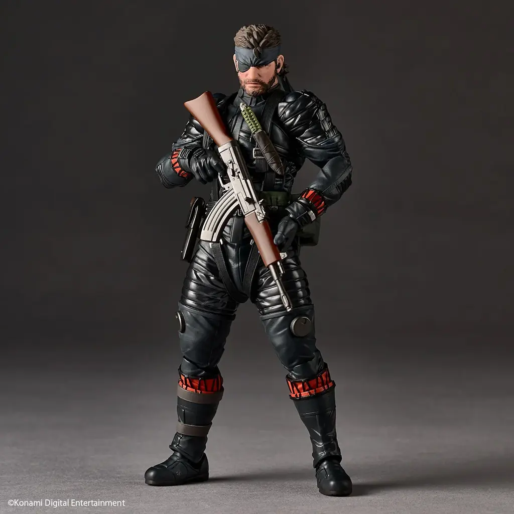 『METAL GEAR SOLID Δ: SNAKE EATER』より、ネイキッド・スネーク がリボルテック アメイジング・ヤマグチに登場!!　潜入地で入手した、最新スニーキングスーツでの立体化！ 画像 16