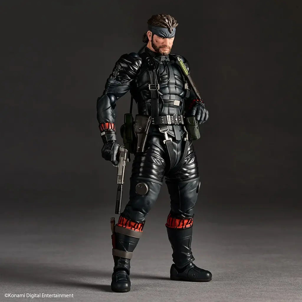 『METAL GEAR SOLID Δ: SNAKE EATER』より、ネイキッド・スネーク がリボルテック アメイジング・ヤマグチに登場!!　潜入地で入手した、最新スニーキングスーツでの立体化！ 画像 2