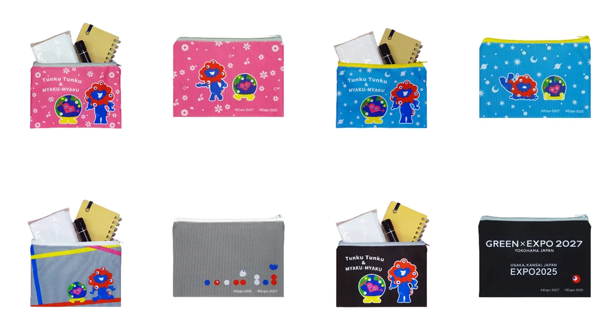 GREEN×EXPO 2027 公式ライセンス商品　即完売のミャクミャクとトゥンクトゥンク超人気コラボ新作ラインナップ拡充＆待望の再販が決定！2026年3月18日（水）より順次販売開始 画像 3