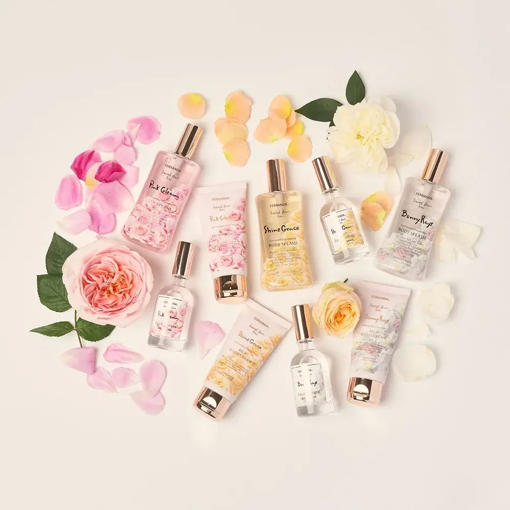 国産バラを贅沢に使用した3種のバラの香り、「ローズ コレクション」が新登場 画像 8