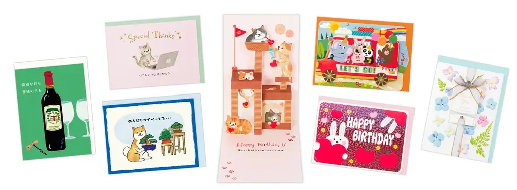 「猫あるある」や母の日・父の日向けカードも！ 季節イベントや春のギフトシーズンに使える通年向けグリーティングカードが発売 画像 1