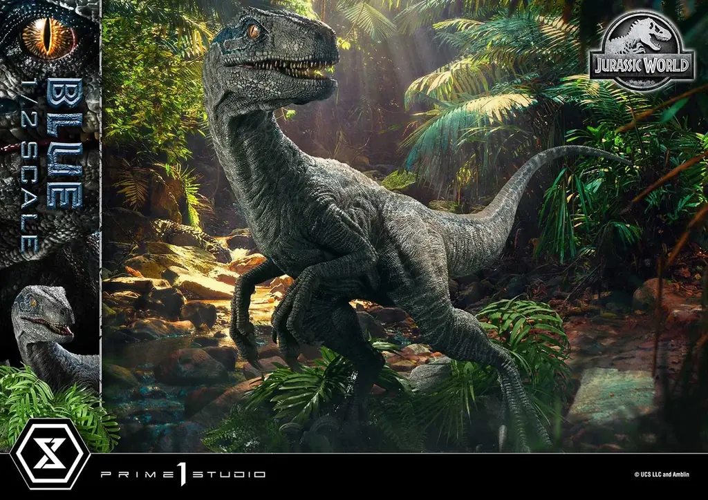 映画『ジュラシック・ワールド／炎の王国』から、「ブルー」を1/2スケールで立体化 画像 14