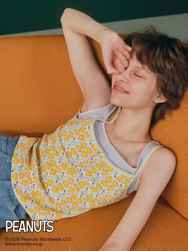 【FURFUR(ファーファー)】PEANUTSとのカプセルコレクション！スヌーピーとハートモチーフが愛らしいアイテム全4型＜3月12日(木)0時WEB先行発売開始＞ 画像 4