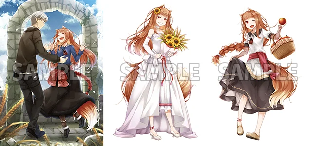 『狼と香辛料』原作20周年を記念したPOP UP SHOPとオンラインくじの開催が決定！ 画像 2