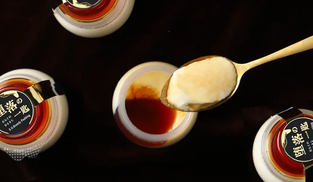 ブランデー使用の酔えるプリン「堕落の一匙 -X.O.ブランデープリン-」を販売開始 画像 5