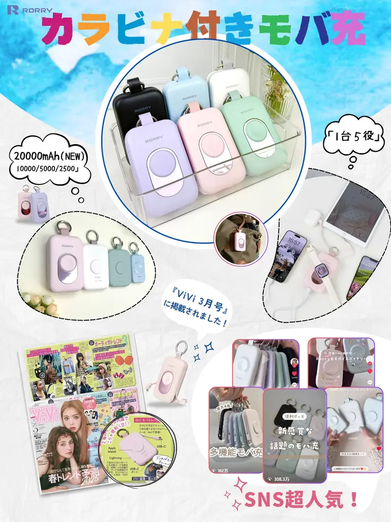 【RORRY】楽天スーパーSALE開催中！RORRY楽天ショップで新生活応援セール、最大50％OFF＆お得なクーポン配布中 画像 3