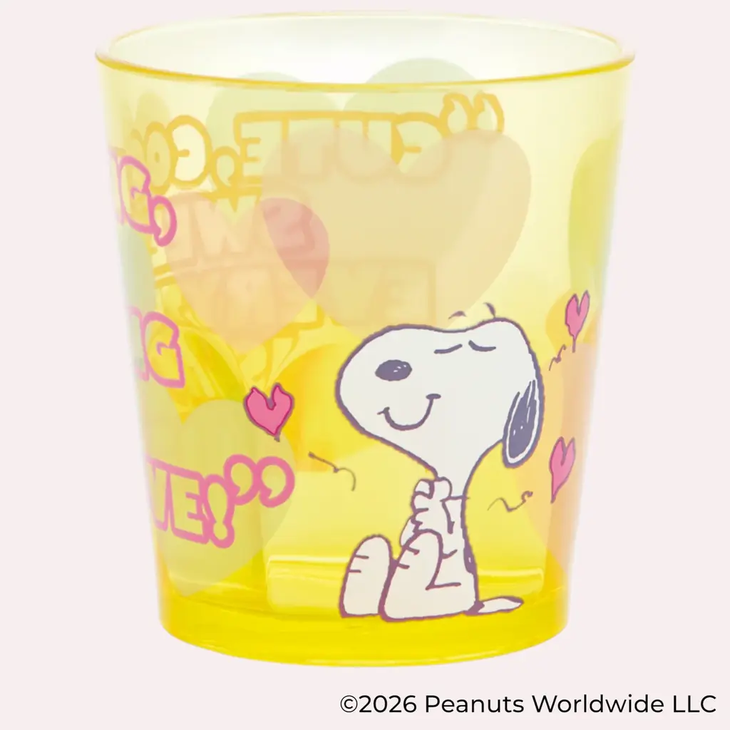 【PEANUTS】透明感とハートが彩る新デザイン「クリアハート」ランチグッズがスケーターから登場！ 画像 10