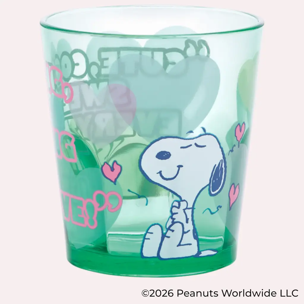 【PEANUTS】透明感とハートが彩る新デザイン「クリアハート」ランチグッズがスケーターから登場！ 画像 11