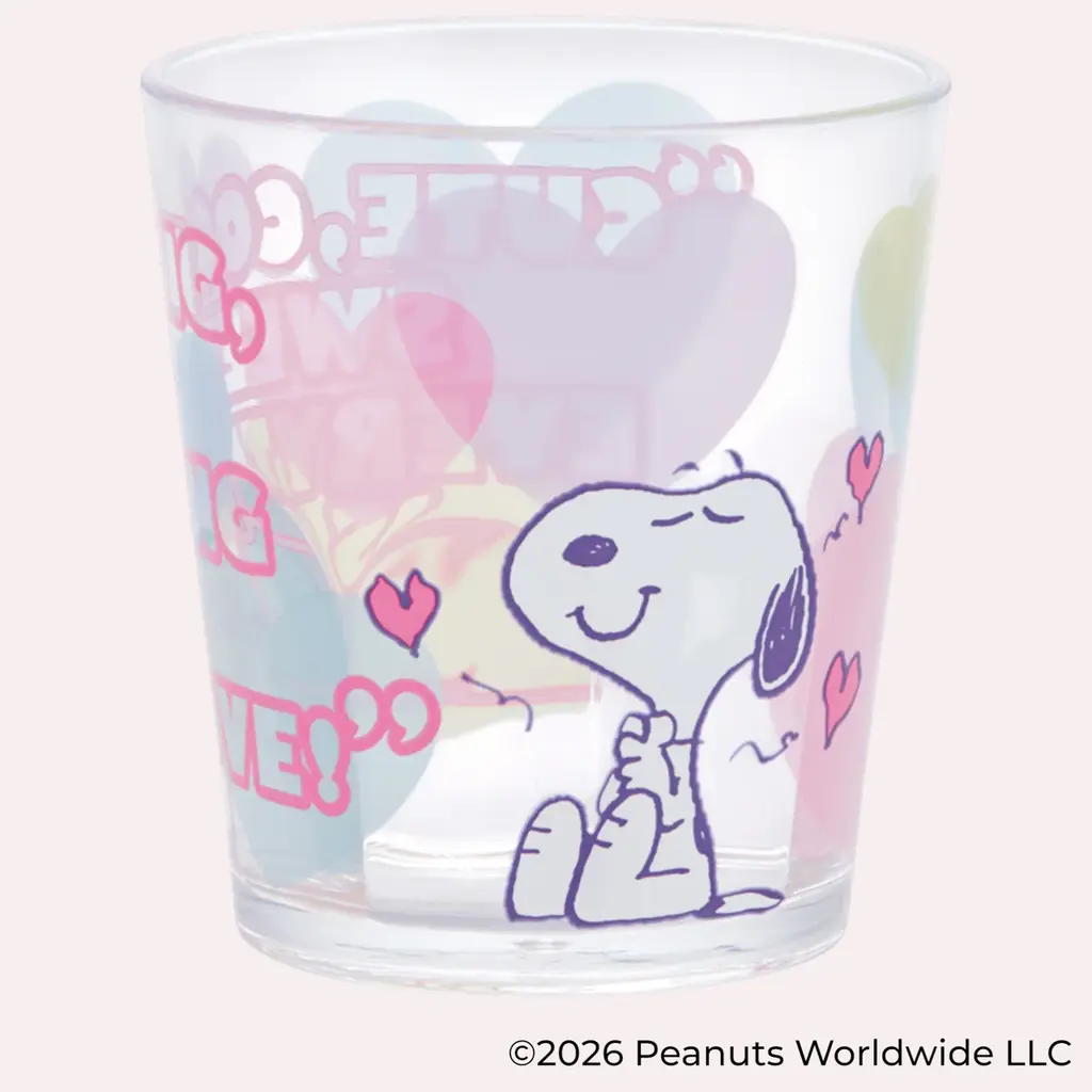 【PEANUTS】透明感とハートが彩る新デザイン「クリアハート」ランチグッズがスケーターから登場！ 画像 12