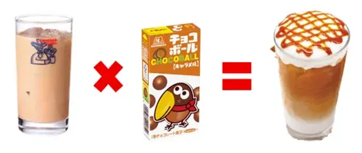 コメダ珈琲店の人気デザートを「小枝」「エンゼルパイ」などの菓子で再現！幻の味「キャラメルオーレ」の「チョコボール」も登場　３月17日（火）より期間限定発売 画像 6