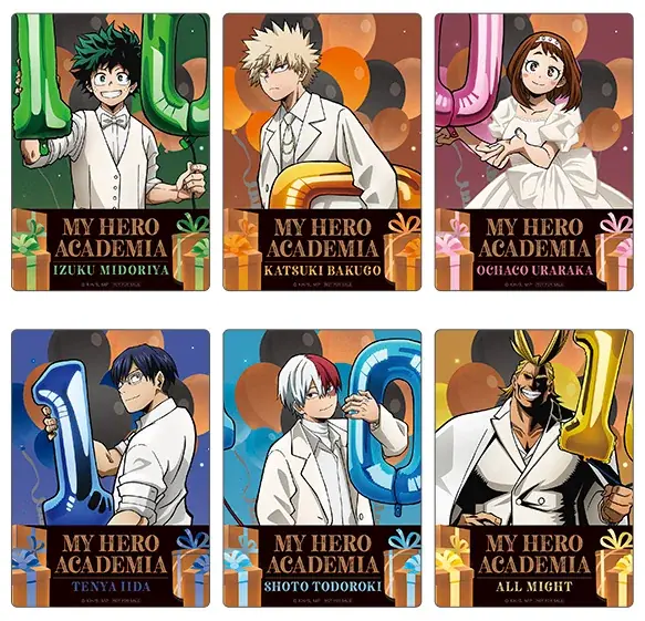 アニメ『僕のヒーローアカデミア』10周年記念施策が、4月3日からアニメイトで開催決定！　限定デザインショッパーの販売や、店内モニターでの限定コメント映像の放映などでアニバーサリーをお祝い!! 画像 5