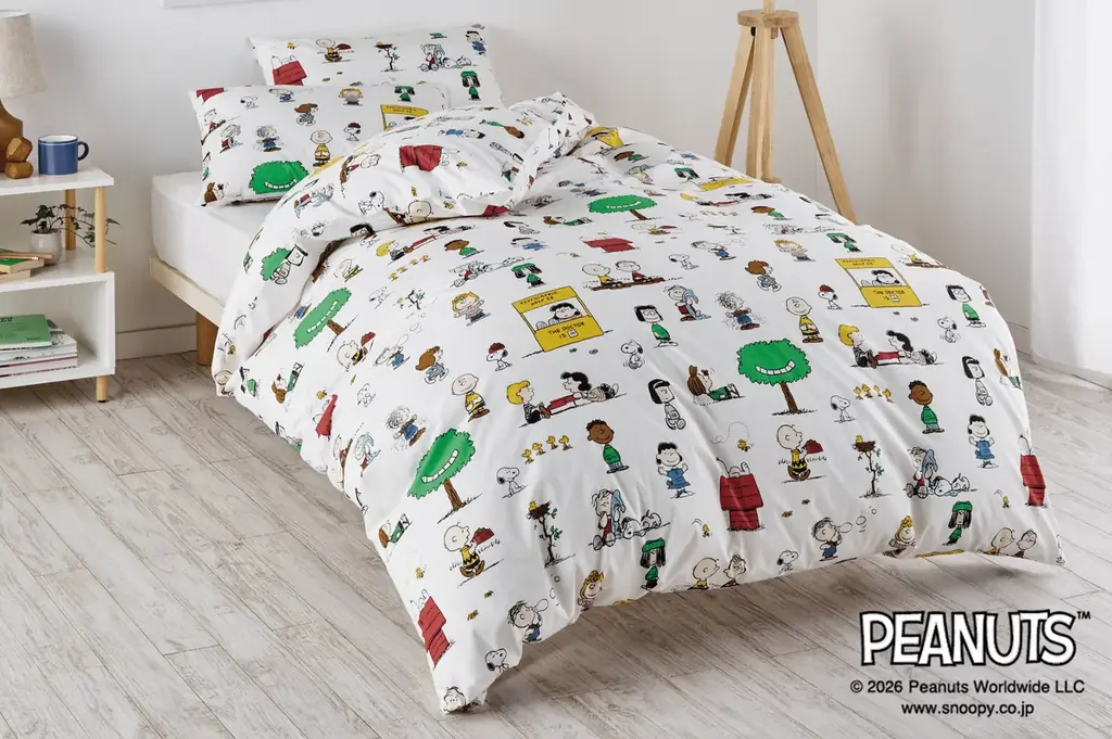 nishikawaが「スヌーピー 2026 スプリングキャンペーン」を開催！ペットボトルカバーやお弁当ポーチとしてマルチに使える「くっつき風呂敷タオル」をプレゼント 画像 6