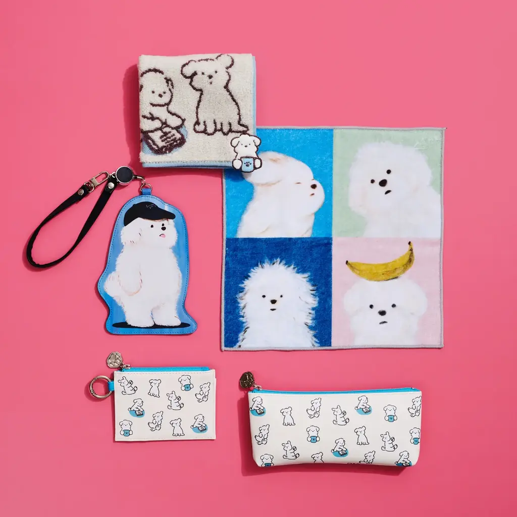 韓国出身アーティストYEYE氏と初コラボレーション！愛犬ムンゲの愛らしい表情を描いたアイテムを3/30(月)より先行発売 画像 10