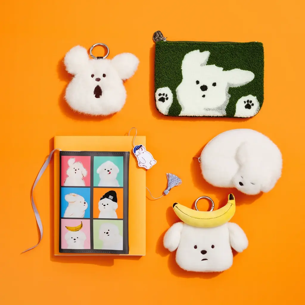 韓国出身アーティストYEYE氏と初コラボレーション！愛犬ムンゲの愛らしい表情を描いたアイテムを3/30(月)より先行発売 画像 4