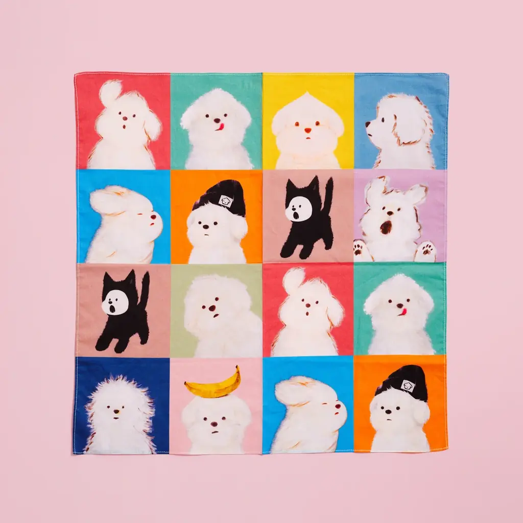 韓国出身アーティストYEYE氏と初コラボレーション！愛犬ムンゲの愛らしい表情を描いたアイテムを3/30(月)より先行発売 画像 5