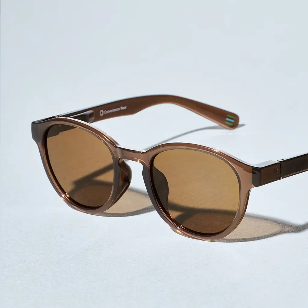 「コンビニエンスウェア」昨年の大ヒット商品「コンビニサングラス」にブラウン2色を追加！「長袖アウターTシャツ」は普段使いしやすい白黒ボーダーが登場 画像 11