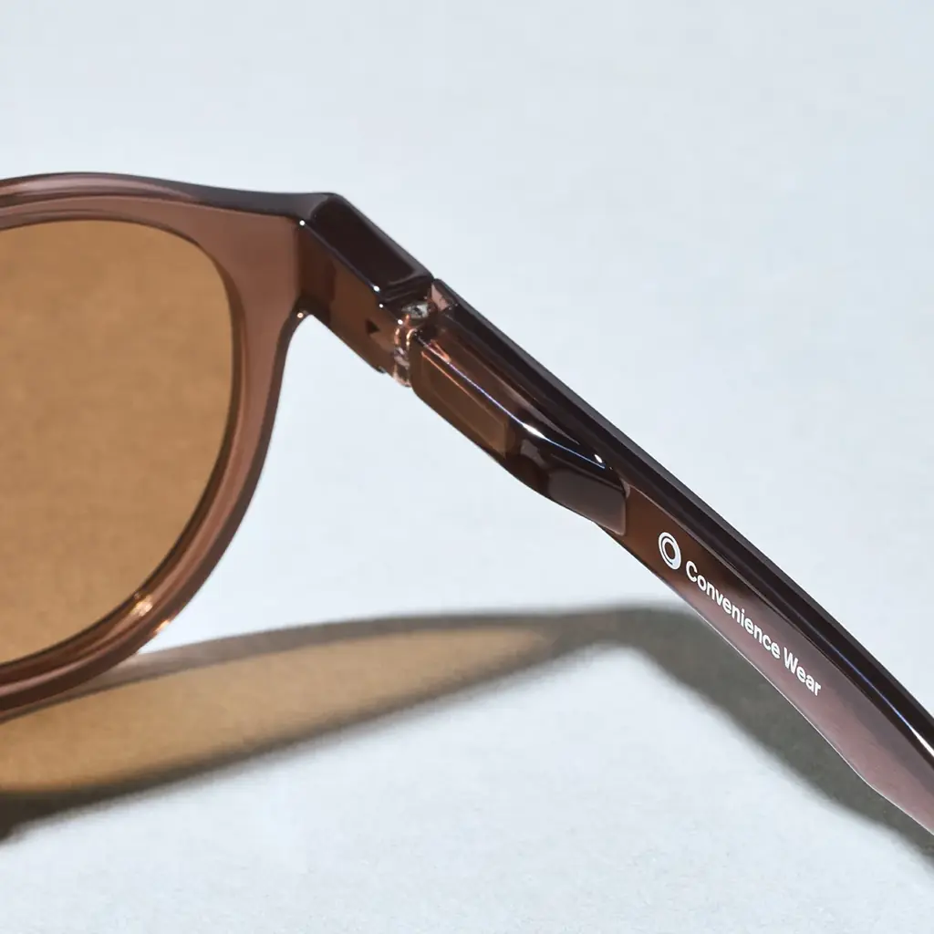 「コンビニエンスウェア」昨年の大ヒット商品「コンビニサングラス」にブラウン2色を追加！「長袖アウターTシャツ」は普段使いしやすい白黒ボーダーが登場 画像 12