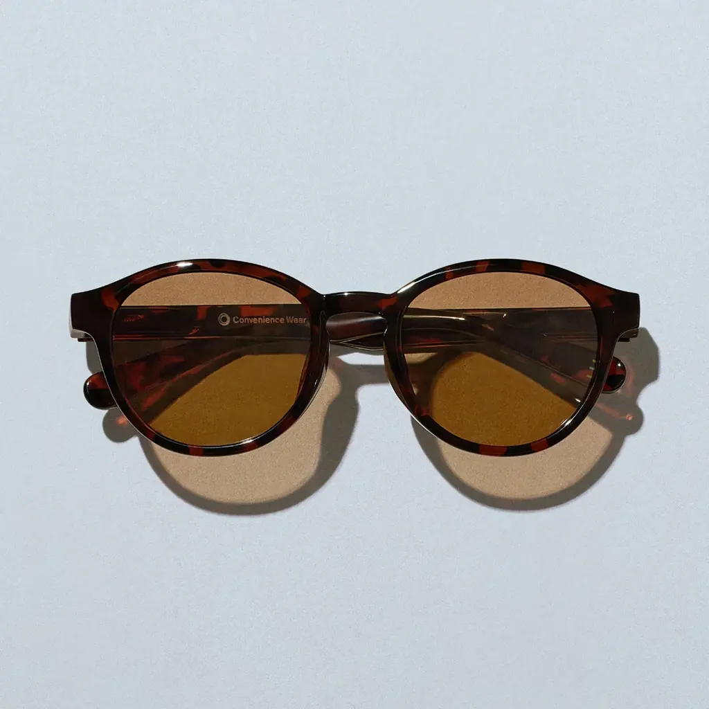 「コンビニエンスウェア」昨年の大ヒット商品「コンビニサングラス」にブラウン2色を追加！「長袖アウターTシャツ」は普段使いしやすい白黒ボーダーが登場 画像 6