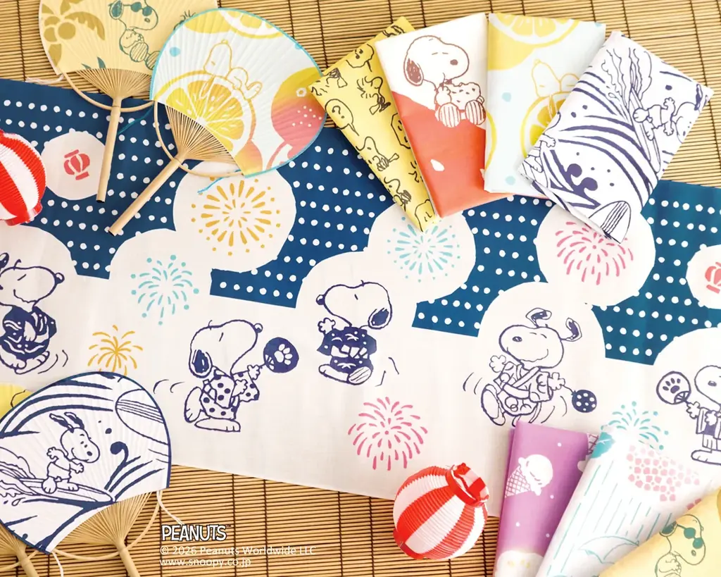 「PEANUTS」かまわぬ限定シリーズ第9弾　3月18日(水)発売 画像 1