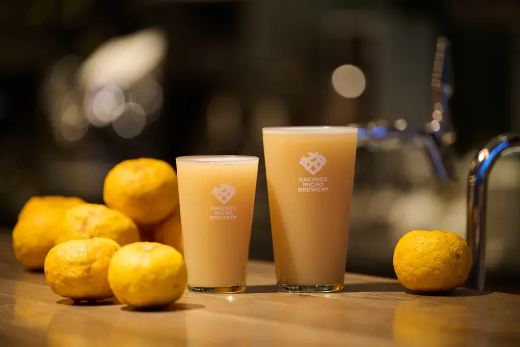 【規格外ゆずをクラフトビールに】宮崎県西米良村の黄ゆずを使用した「柚子 HAZY IPA」を発売。RACINES MICRO BREWERY 画像 1