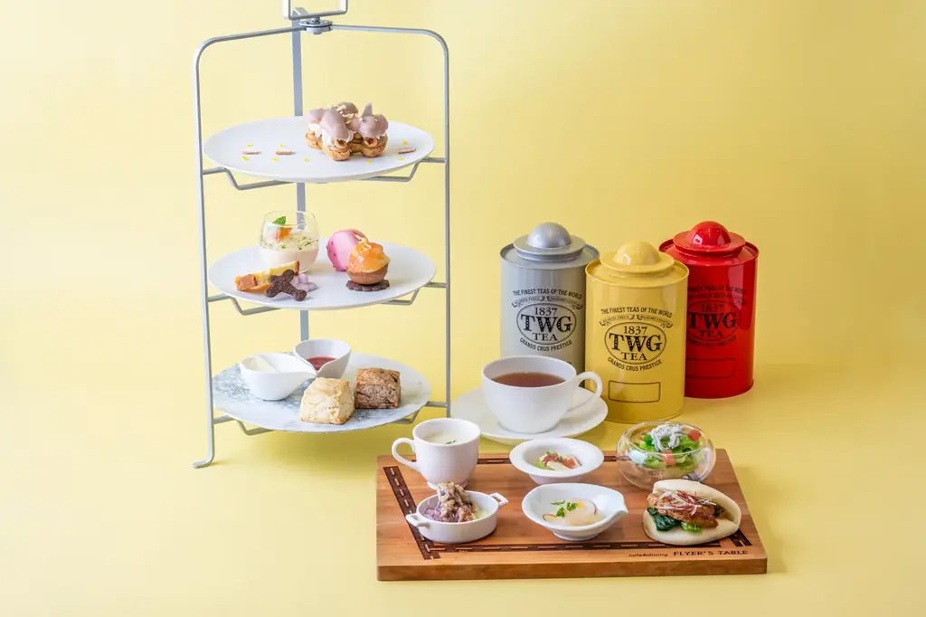 【羽田エクセルホテル東急】羽田のホテルでしか味わえない“飛行機シュー”が限定フレーバーに！羽田空港直結の開放感と旅の合間に楽しむ、空港アフタヌーンティー！ 画像 1