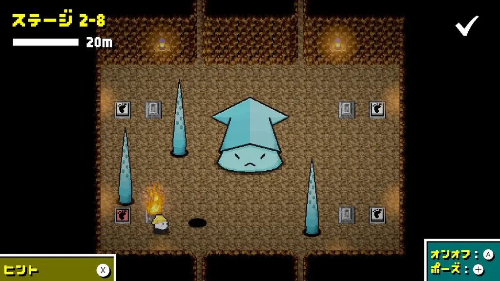 使うのはロープだけ！『ロープくんアドベンチャー』が、Nintendo Switch／Steamで3月12日(木)配信決定！縛って、引っぱって、道を拓く――”ひらめき”が快感に変わるアクションパズル。 画像 19